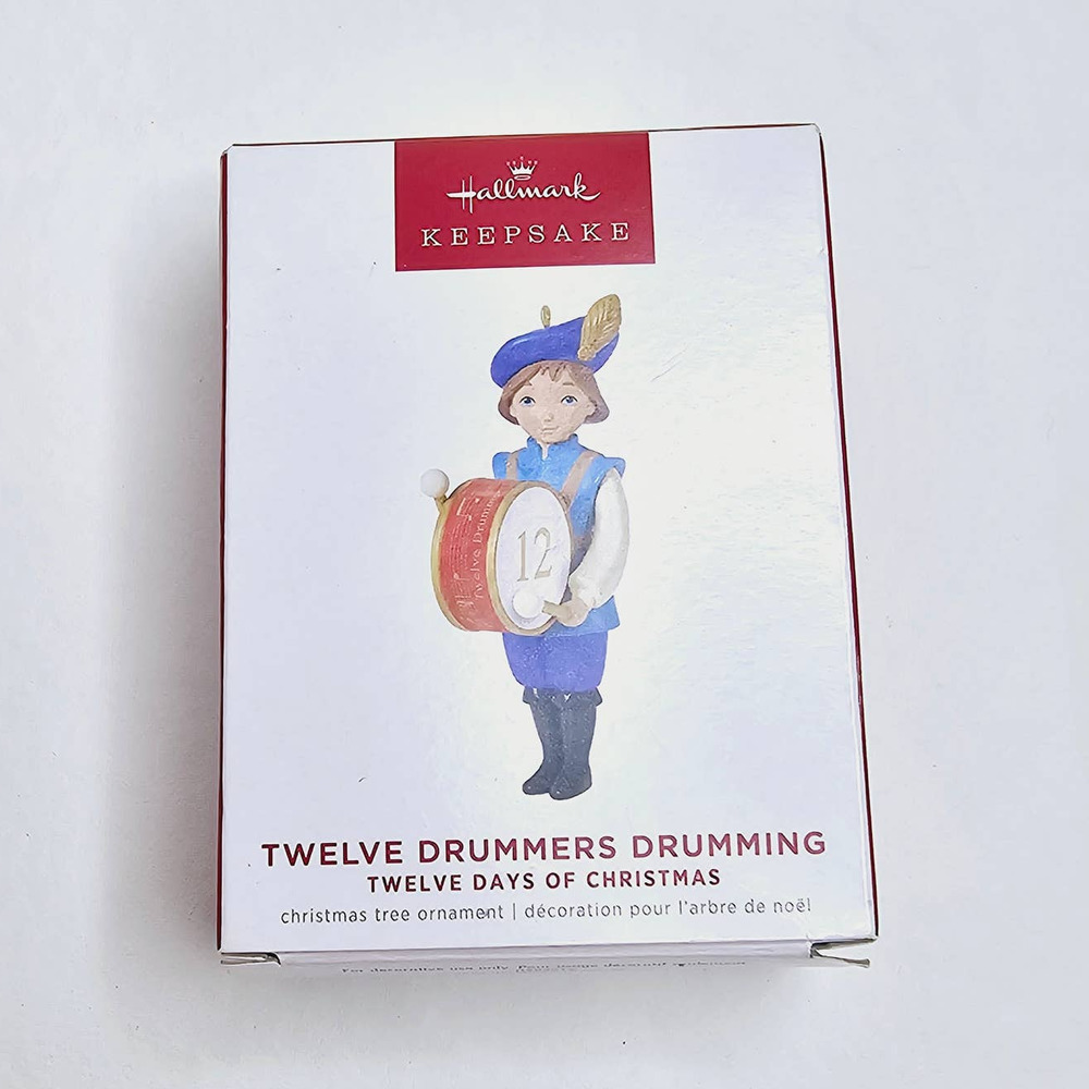 Hallmark Drummer Boy Ornament Christmas 2022 Twelve Days of Christmas Series